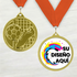 Medalla de Metal de Fútbol de 2" con cinta MDL510